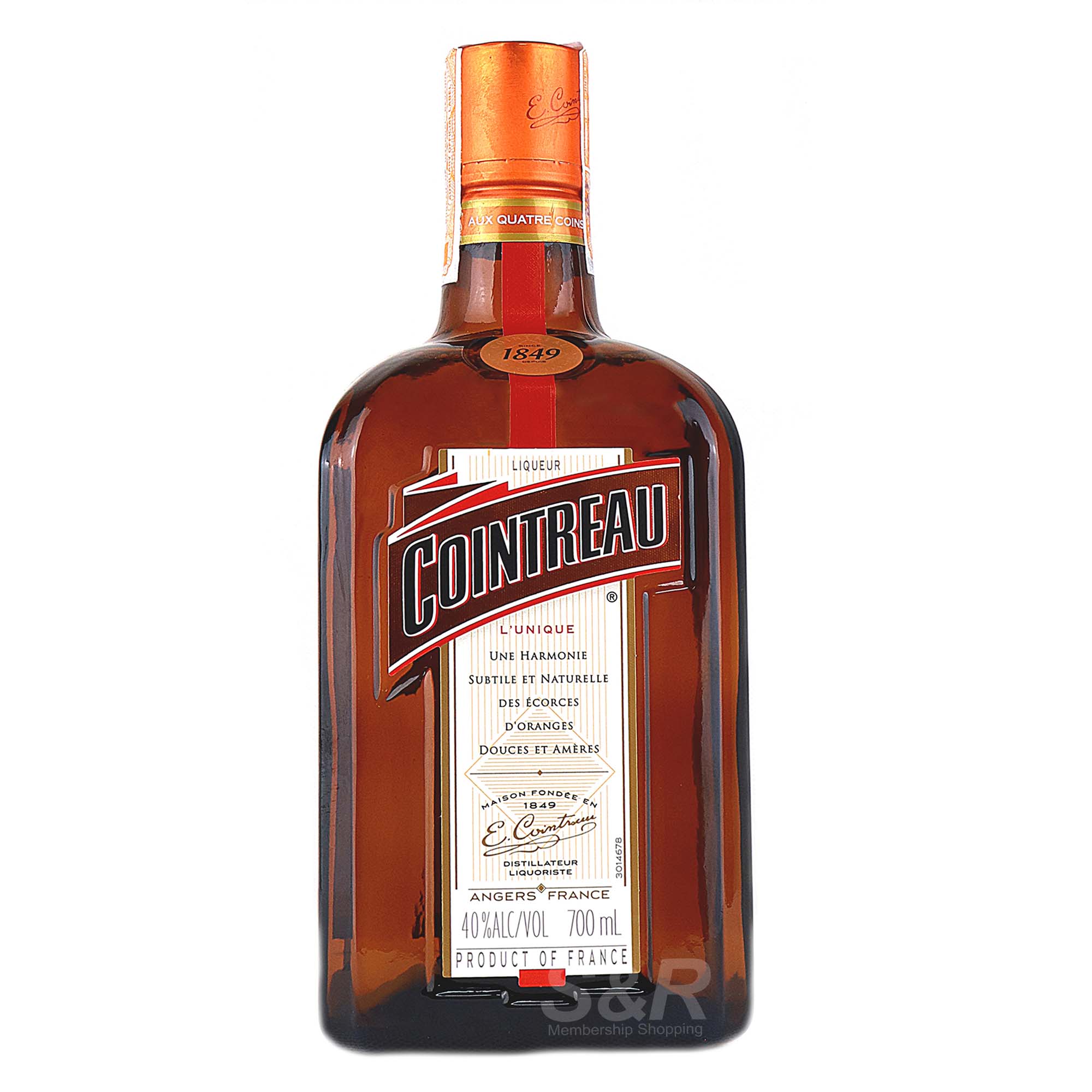 Cointreau L'Unique Liqueur 700mL Cointreau L'Unique Liqueur 700mL